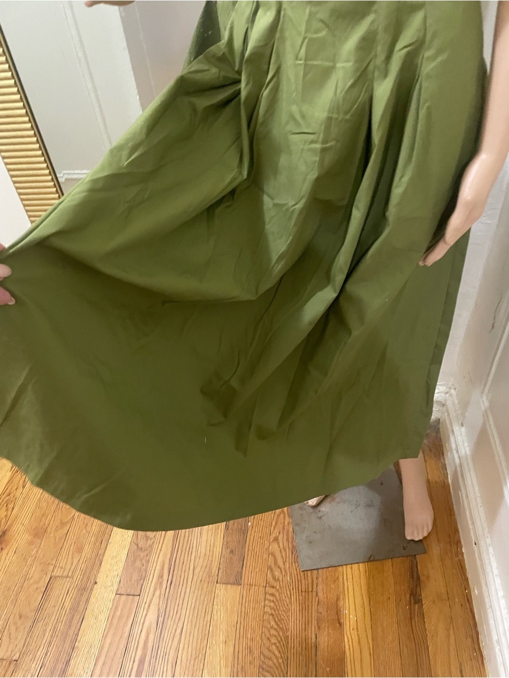 a new day Olive Green Halter Midi Dress - Picture 4 of 12